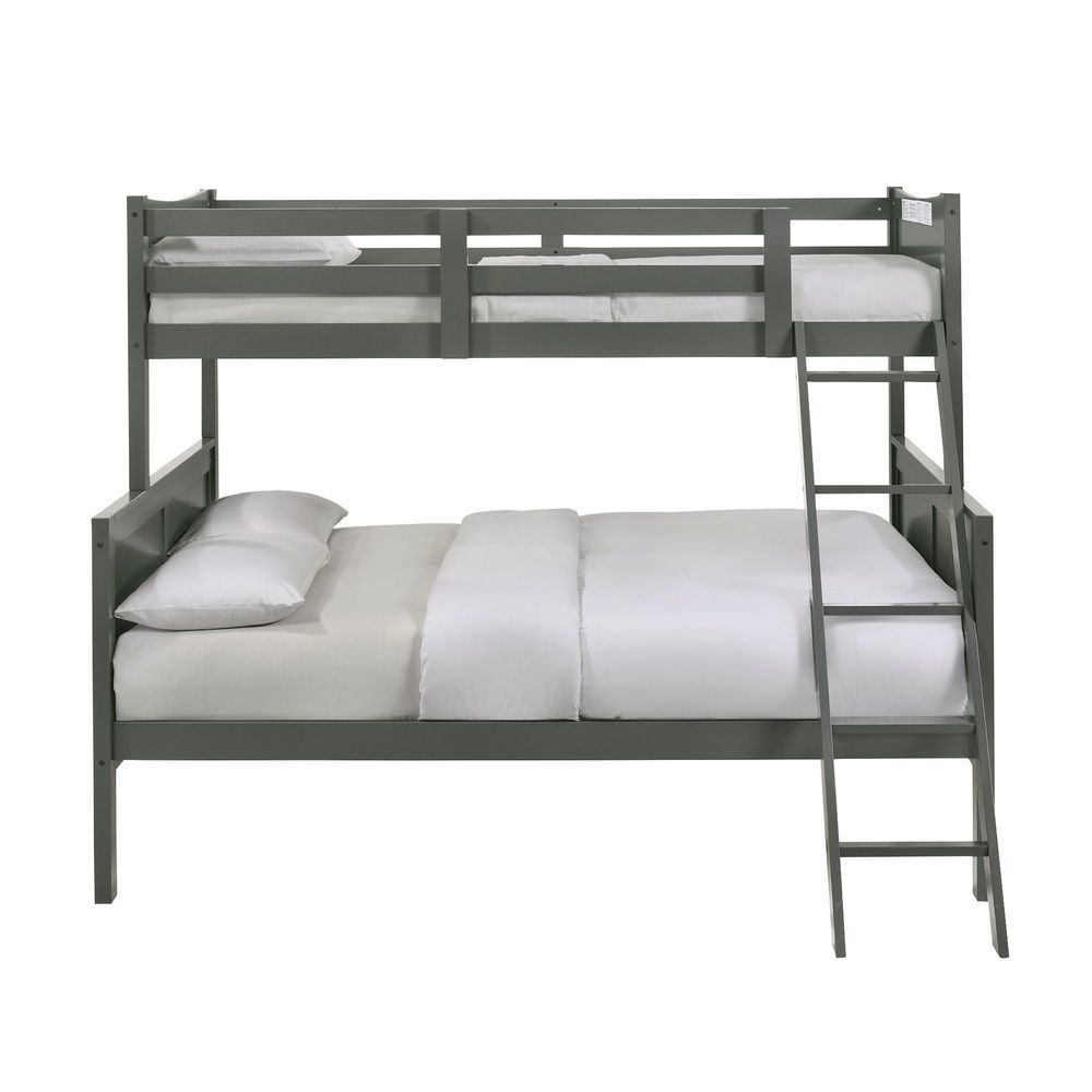 Sami Grey Twin Over Full Bunkbed Elements International