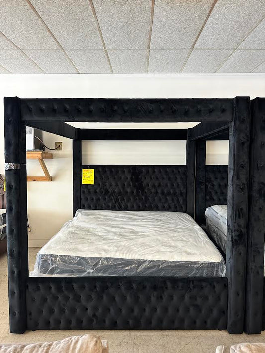Used King Canopy Bed Only Trading Post