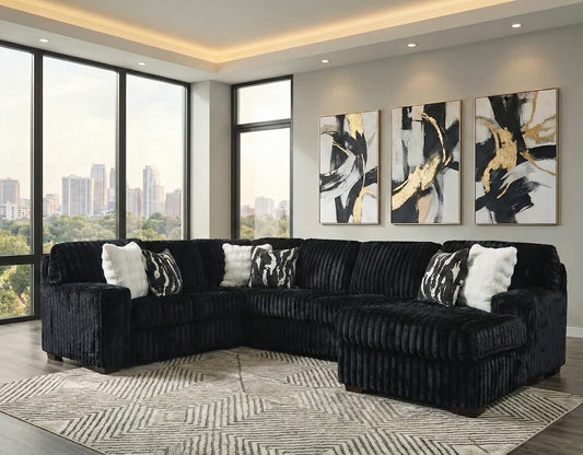552 Hugo Black Sectional Trading Post