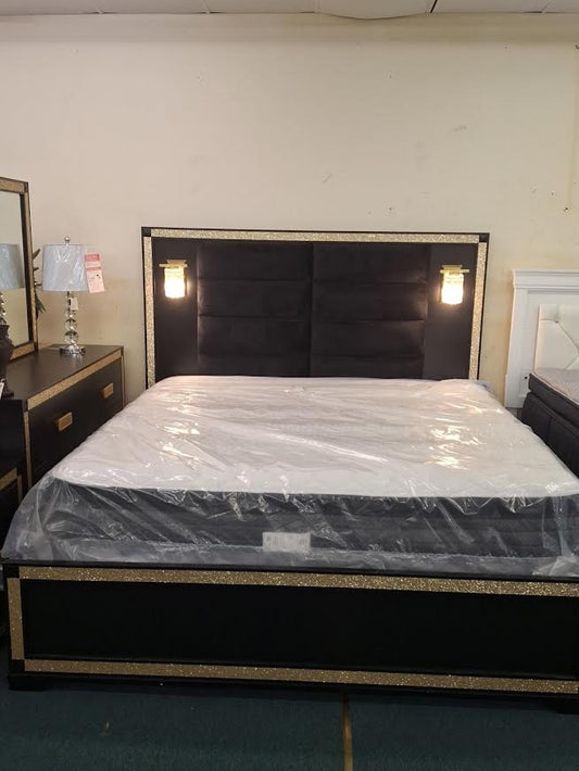 King Black Bedroom Set Trading Post
