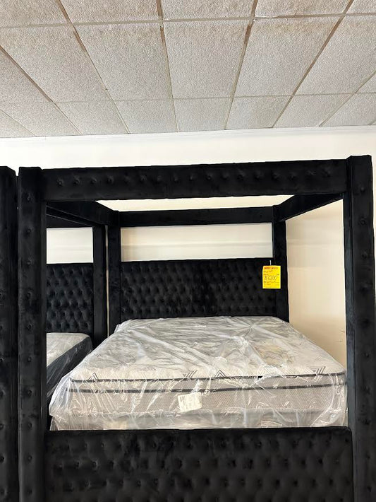 Used King Canopy Bed Only Trading Post