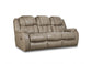Corral Mush Double Reclining Sofa Loveseat with Console HomeStretch
