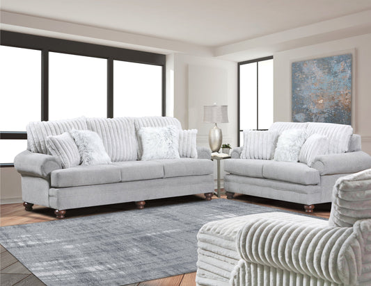 Venus Mist Three Piece Living Room Set Classic Furniture MFG