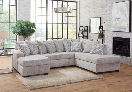 2875 Galactic Oyster Sectional with Chaise End DELTA FURNITURE