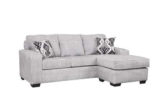 2910 Zaftig Dove Sofa Chaise DELTA FURNITURE