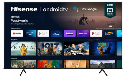 43" 4K UHD Hisense Android Smart TV Hisense