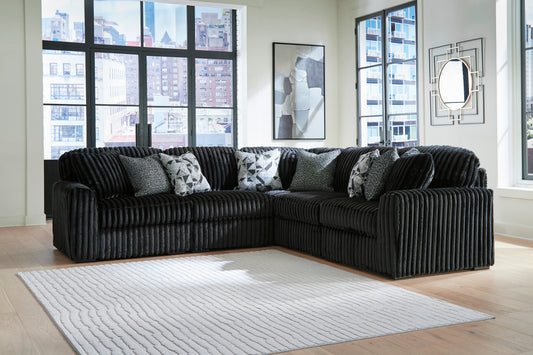 Midnight Madness 3 Piece Black Ashley Furniture