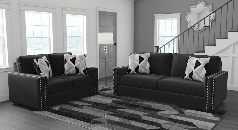 Ashley 1220638.35 GLESTON ONYX Sofa and Love Trading Post