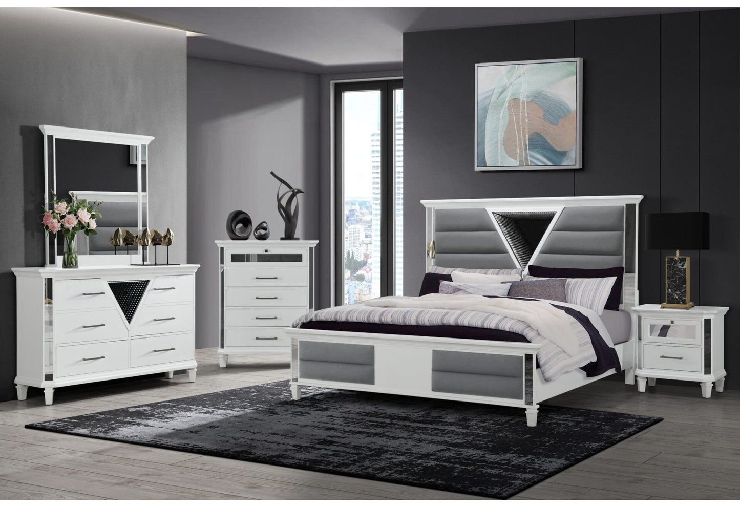 Marco Bedroom Set GLOBAL FURNITURE