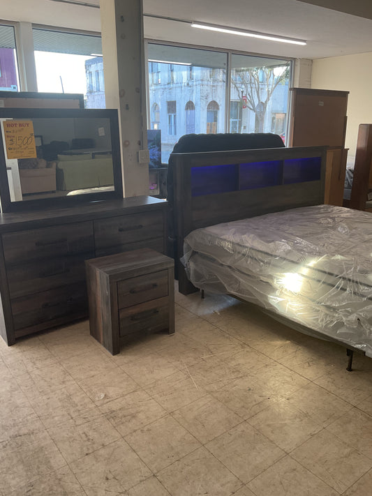 Bookcase Bedroom Set