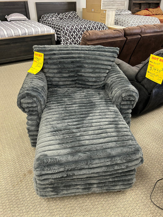 Grey New Cuddle Chair Classic Furniture MFG