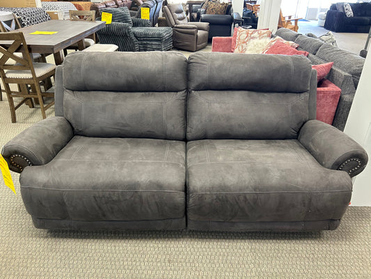 Grey Sofa Reclining Used Ashley Furniture