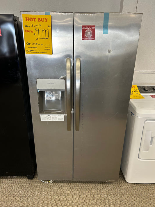 Stainless Steel Used SxS Frigidaire