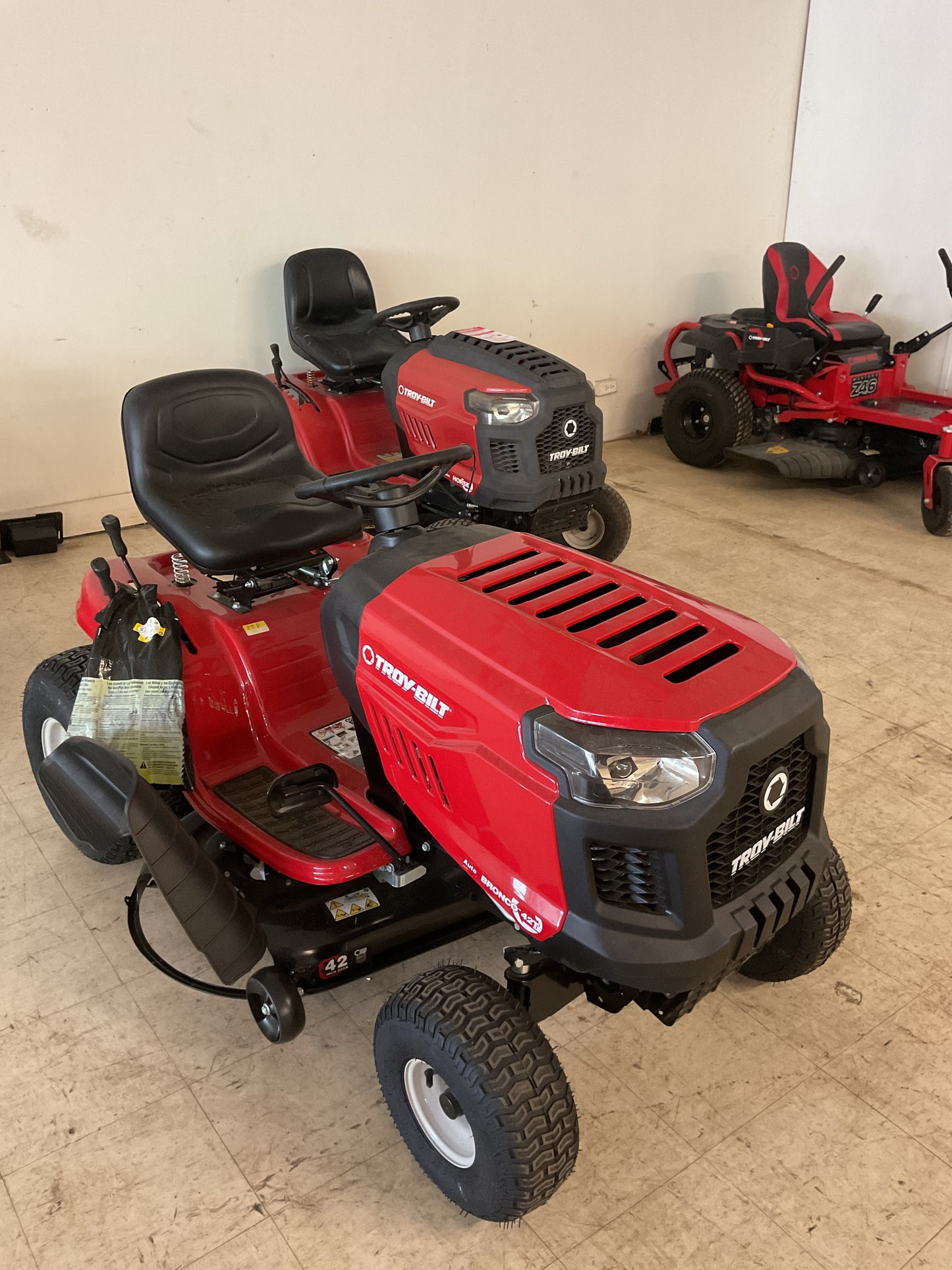 Used 42” Riding Lawnmower Troy Built