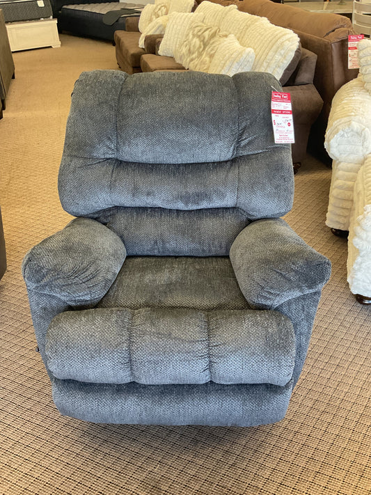 Dawson Denim Recliner Hughes Collection