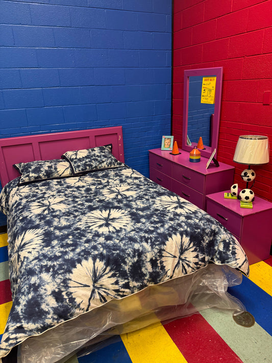 Pink Full Size Bedroom Set Kith Furniture