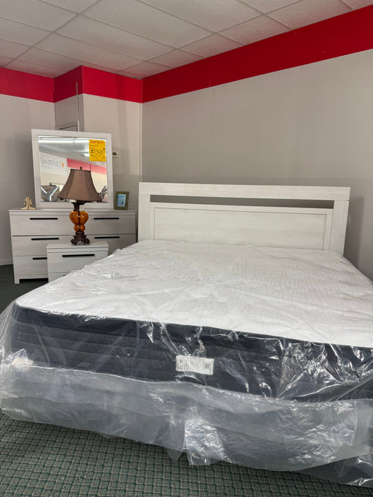 New White King Bedroom Set Trading Post