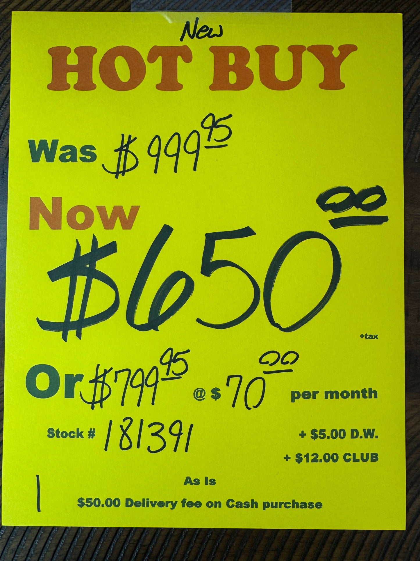 New Buffet Trading Post