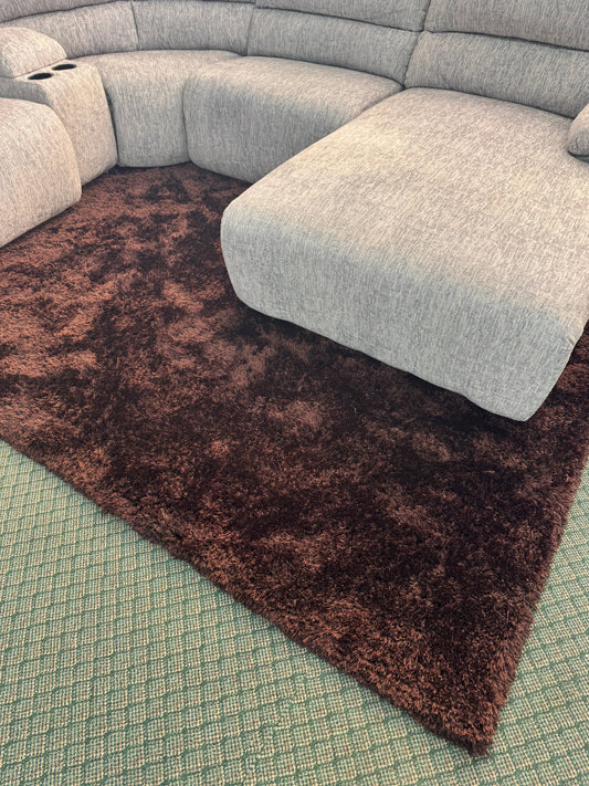 New Brown Shag Rug Trading Post