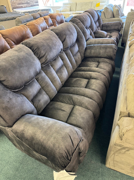 New Dark Grey Sofa and Loveseat Trading Post