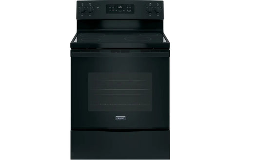 Black Smooth Top Stove CROSLEY