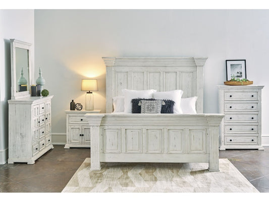 Olivia White Bedroom Set Elements International