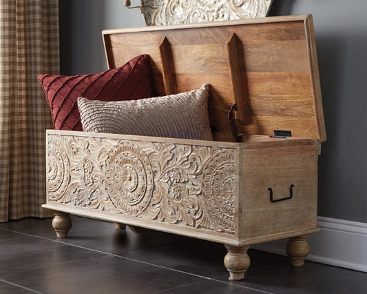 Fossil Ridge Storage Bench Signature Design by Ashley®