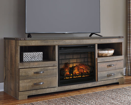 Trinell 63" TV Stand with Electric Fireplace Signature Design by Ashley®