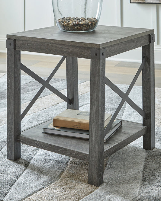 Freedan Square End Table Signature Design by Ashley®