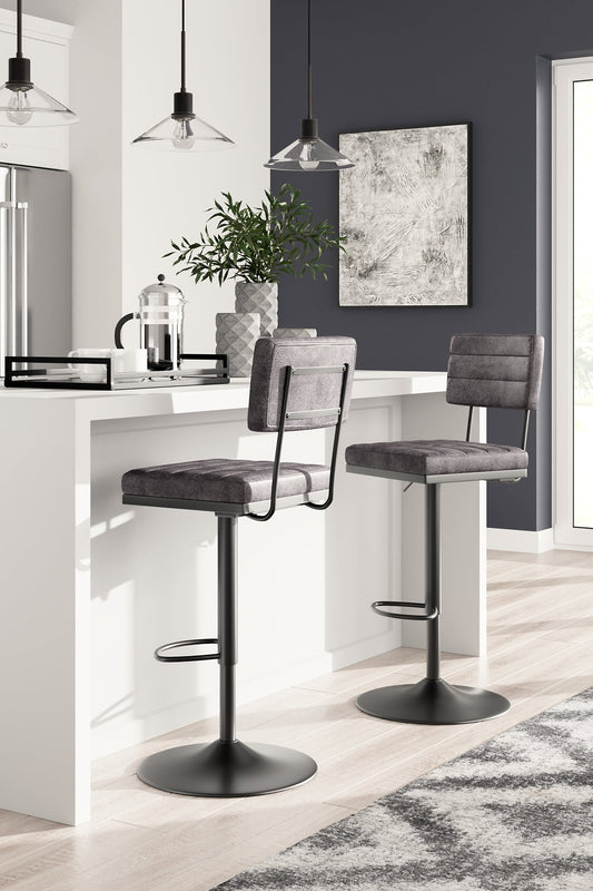 Strumford Tall Swivel Barstool (2/CN) Signature Design by Ashley®