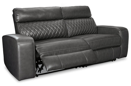 Samperstone 2-Piece Power Reclining Sectional Loveseat Signature Design by Ashley®