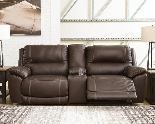 Dunleith 3-Piece Power Reclining Loveseat with Console Signature Design by Ashley®