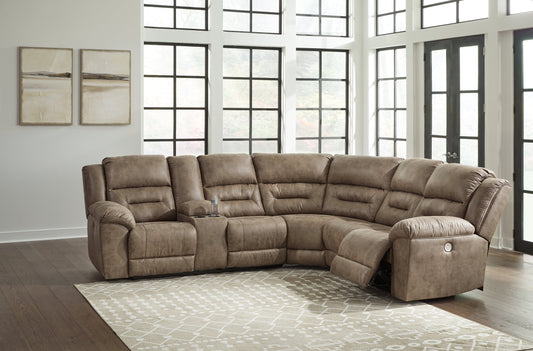 Ravenel 3-Piece Power Reclining Sectional Signature Design by Ashley®
