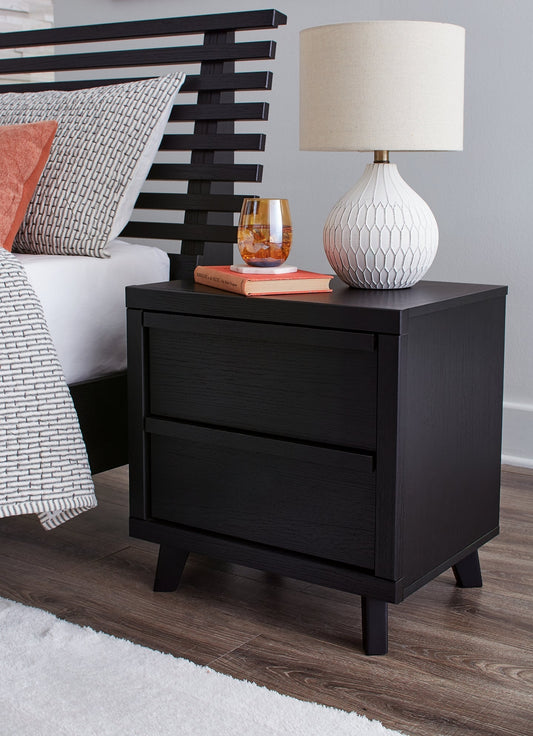Danziar Two Drawer Night Stand Signature Design by Ashley®