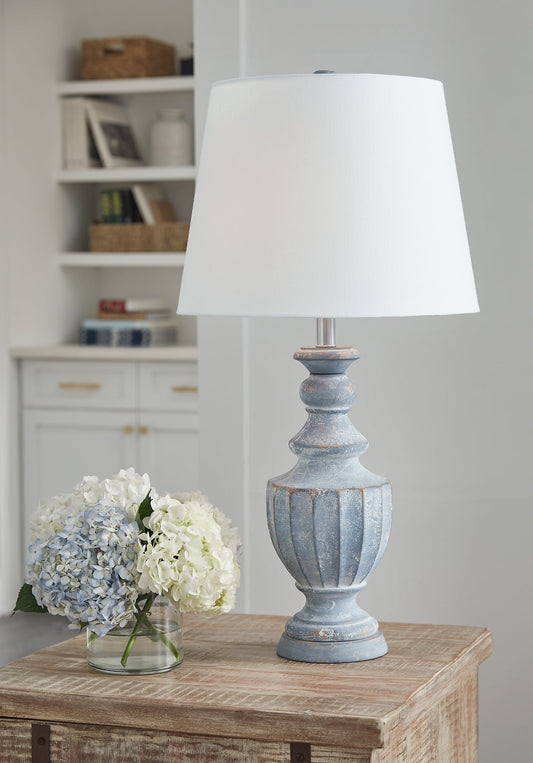 Cylerick Terracotta Table Lamp (1/CN) Signature Design by Ashley®