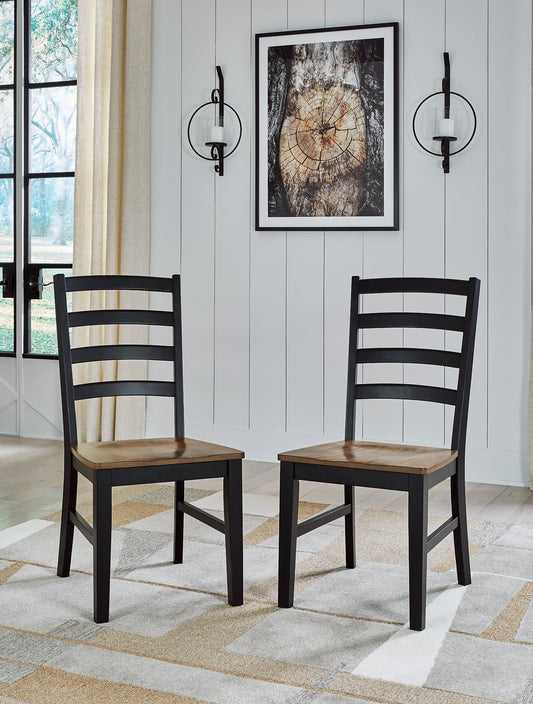 Wildenauer Dining Room Side Chair (2/CN) Signature Design by Ashley®