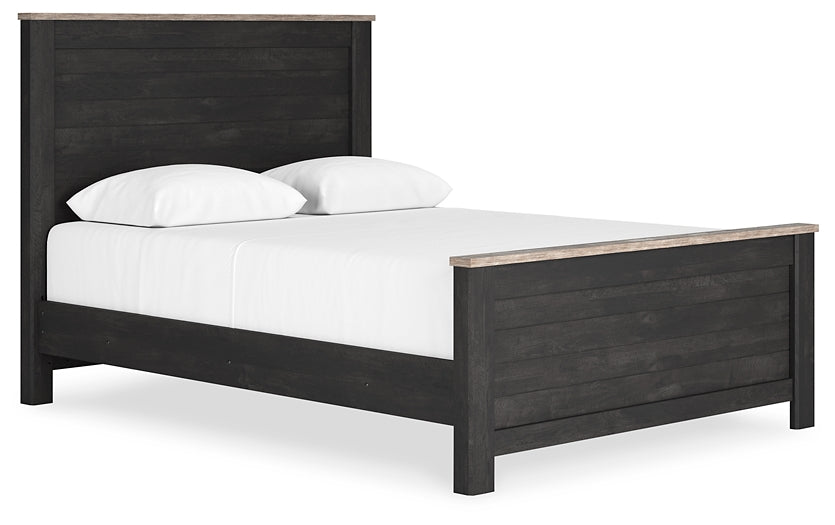 Nanforth Queen Panel Bed with Dresser and Nightstand Signature Design by Ashley®