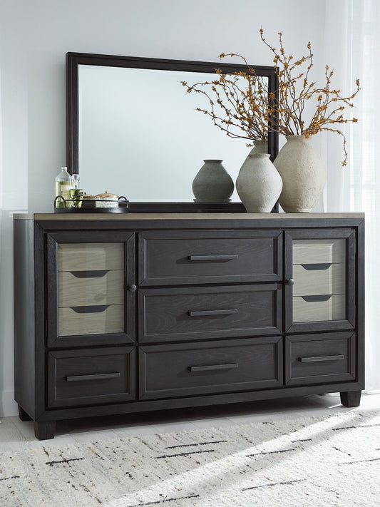 Foyland Dresser and Mirror Signature Design by Ashley®