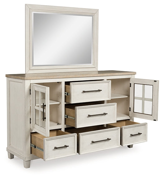Shaybrock Dresser and Mirror Benchcraft®