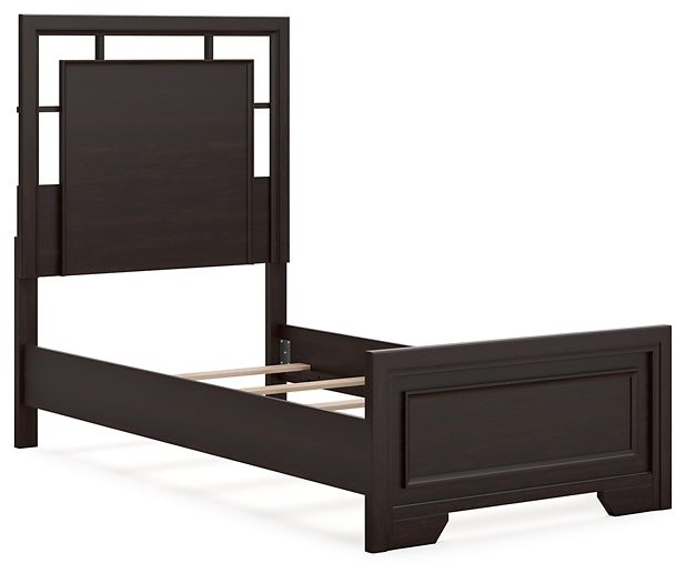 Covetown Twin Panel Bed with Dresser Signature Design by Ashley®