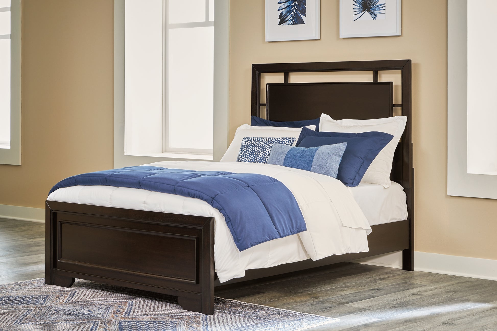 Covetown Full Panel Bed with Mirrored Dresser Signature Design by Ashley®
