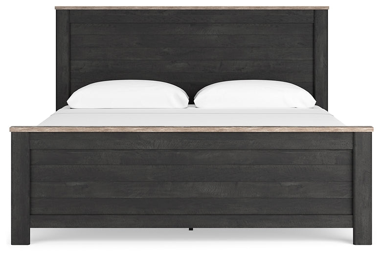 Nanforth King Panel Bed with Dresser and Nightstand Signature Design by Ashley®