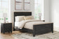 Nanforth Queen Panel Bed with Dresser Signature Design by Ashley®