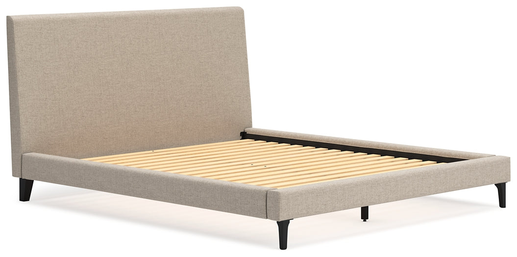Cielden Cal King UPH Bed w/Roll Slats Signature Design by Ashley®