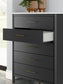 Cadmori Five Drawer Wide Chest Signature Design by Ashley®
