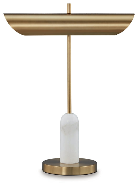Rowleigh Marble Desk Lamp (1/CN) Signature Design by Ashley®