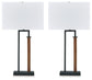 Voslen Metal Table Lamp (2/CN) Signature Design by Ashley®