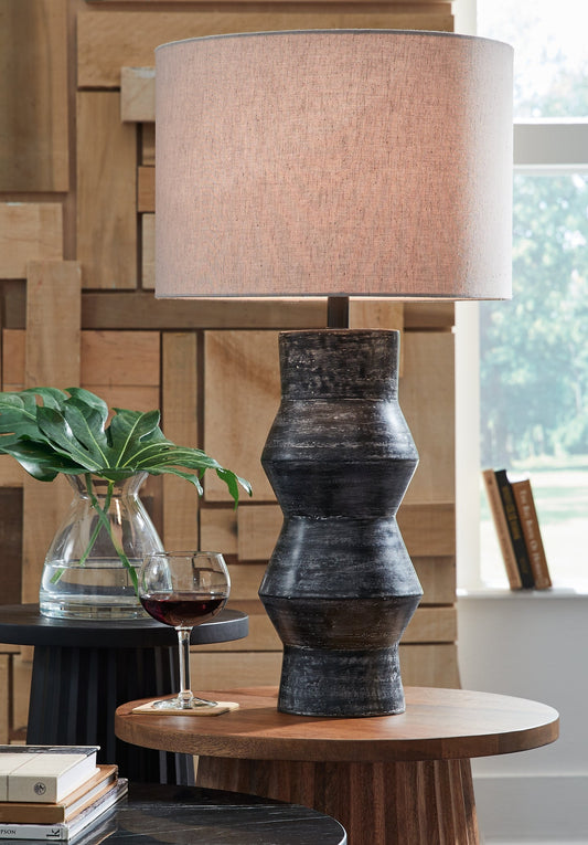 Kerbert Terracotta Table Lamp (1/CN) Signature Design by Ashley®