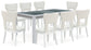 Chalanna Dining Table and 8 Chairs Signature Design by Ashley®