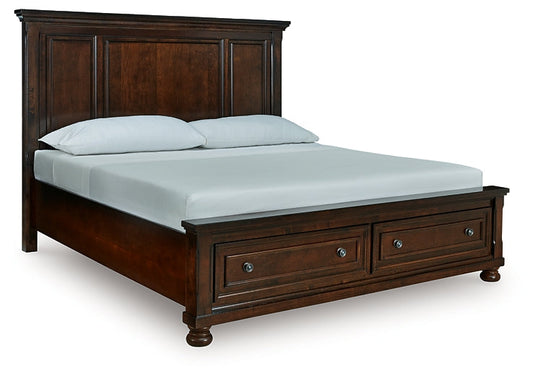 Porter King Panel Storage Bed Millennium® by Ashley
